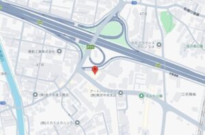 ローソン 東横イン西船橋原木インター店の地図