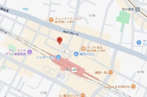 匠・市川駅整体院の開店予定場所