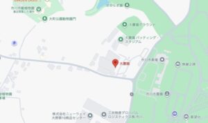 大慶園の地図