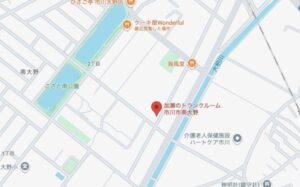 焼肉レストラン八功の地図