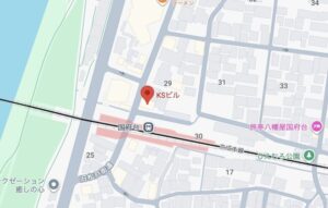 むうんはあと市川の地図