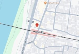 スネーハー インドレストランの地図