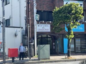 市川駅北口近くにあるインドカレー ディプジョティ出店予定場所の外観（2026年4月6日撮影）