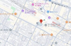 I-Linkタウンいちかわの地図