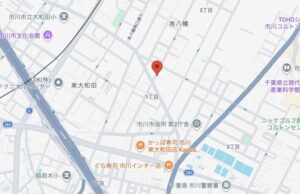 来々軒の地図