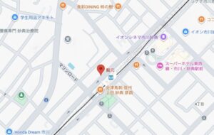 鮨元の地図