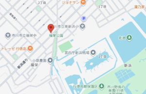 家族葬のファミーユ 市川行徳ホールの地図