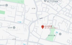 芳澤ガーデンギャラリーの地図