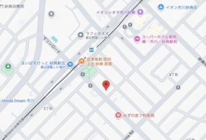 まいばすけっと 妙典駅南店の地図