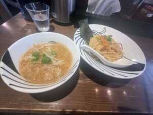 一路のにんにくつけ麺（2026年5月11日筆者撮影）