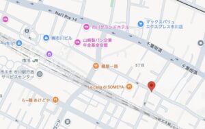 リサイクルショップえふの地図
