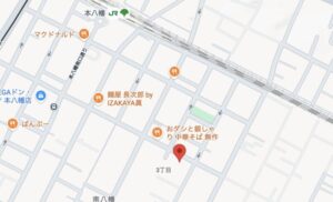 おかわりコロッケ 本八幡駅前店の地図