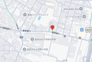 chocoZAP 市川菅野六丁目の地図