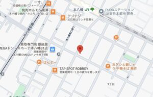 魂麺の地図