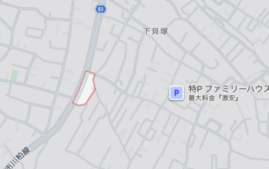 市川循環器内科クリニックの開院予定地